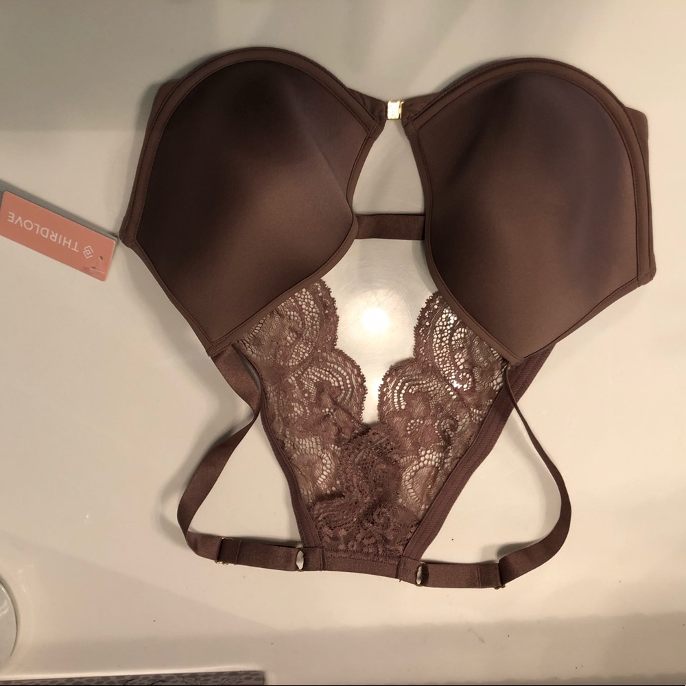 Third Love Front Closure Lace Racerback Bra